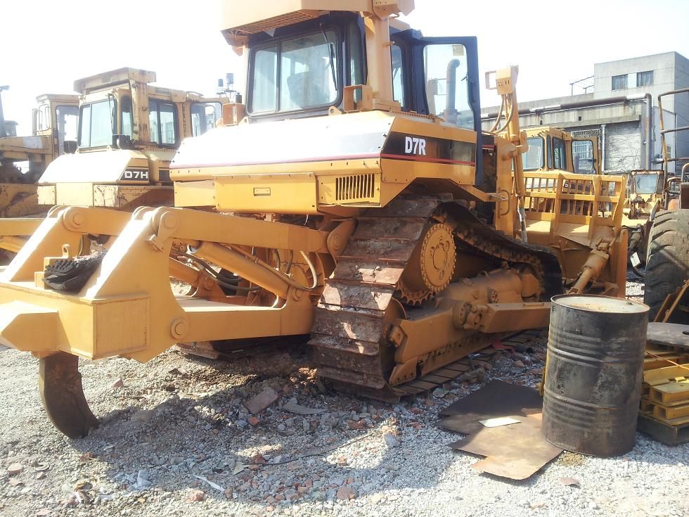 used cat bulldozer D7R, second hand bulldozer