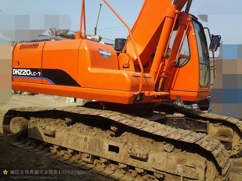 used excavator DH220LC-7, second hand Doosan excavator, Daewoo