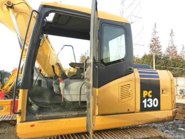 used komatsu PC130-7, second hand excavator