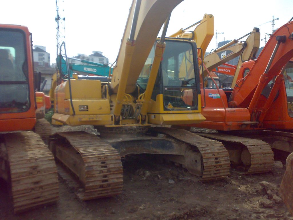 used excavator PC220-7, second hand komatsu excavator