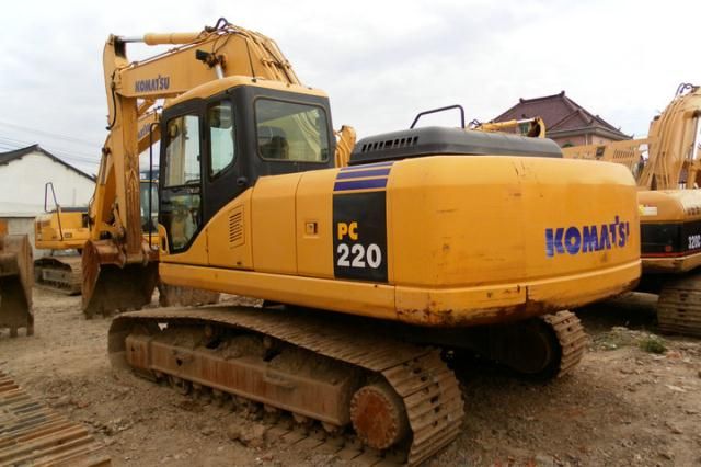 Used Komatsu PC220-7 excavator,second hand excavator