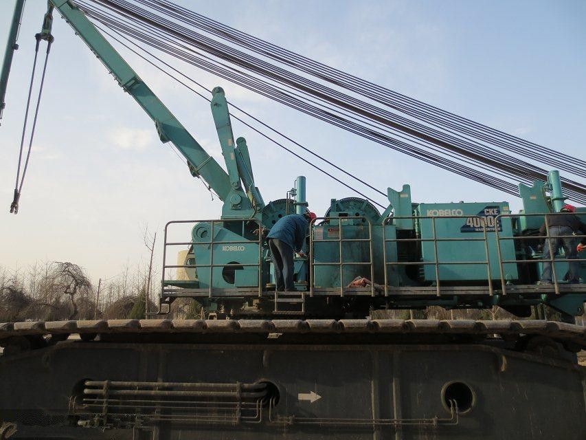 Used KOBELCO 400ton Crawler Crane