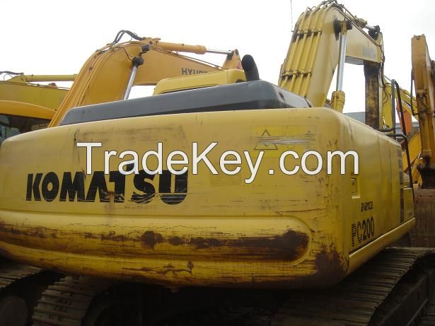 used komatsu PC200-6 excavator