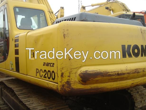 used komatsu PC200-6 excavator