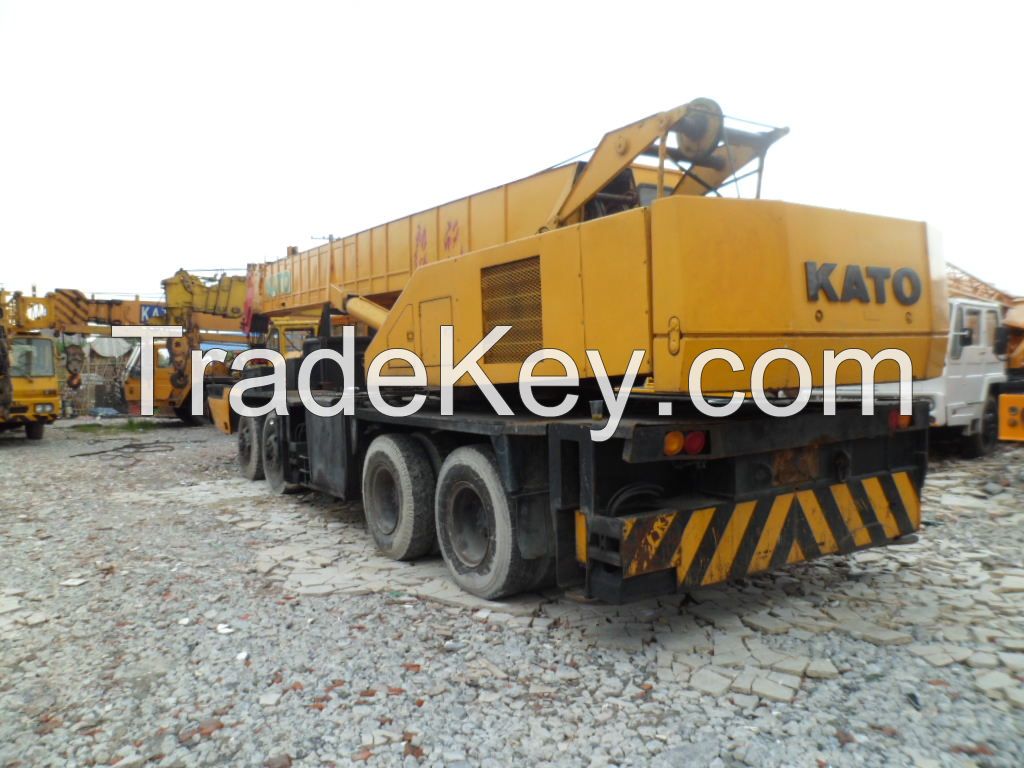 used Kato 50ton truck crane, second hand mobile crane