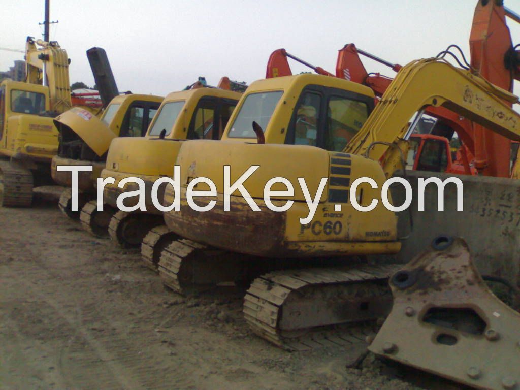 used Komatsu excavator PC60-7 for sale