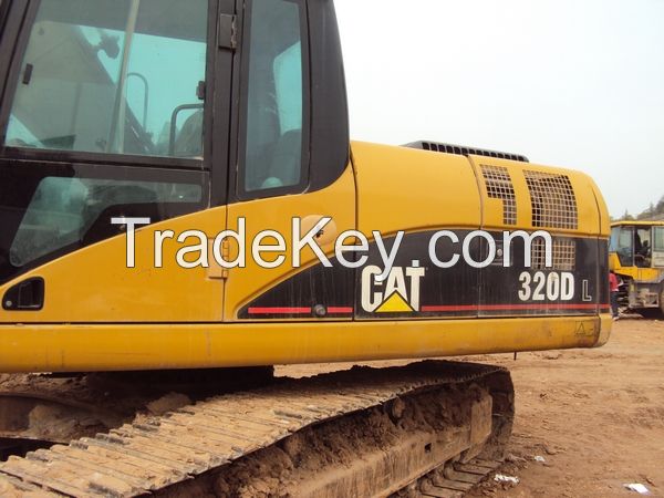 Used Excavator 320D, second hand cat excavator