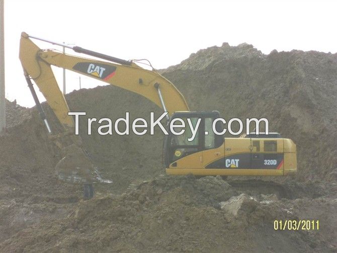 used EXCAVATOR CAT320D