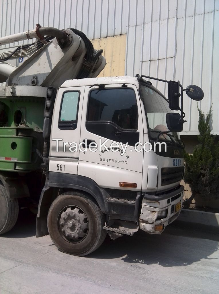 used contrete pump ISUZU