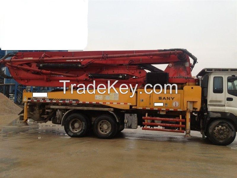 used concrete pump ISUZU