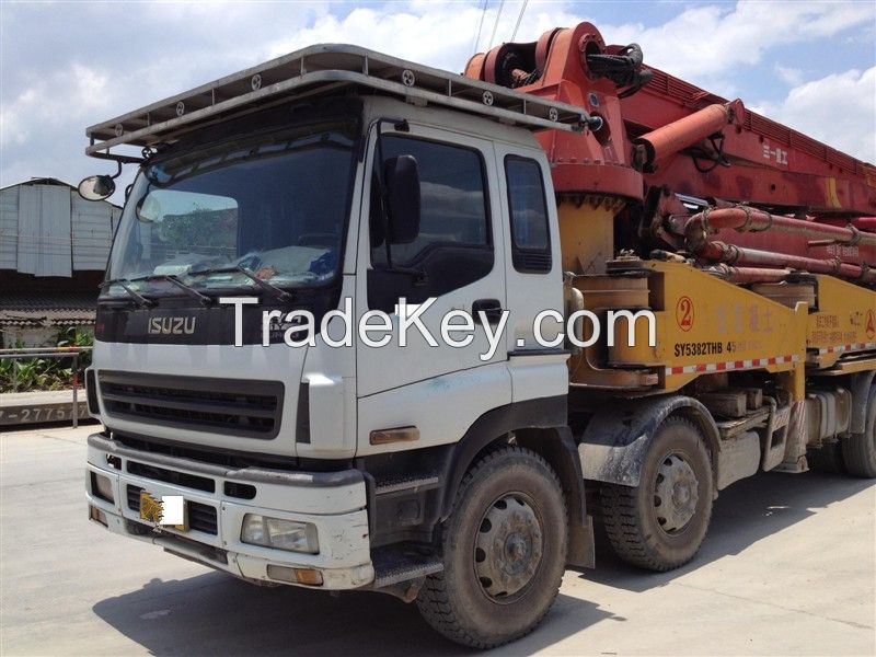 used concrete pump ISUZU