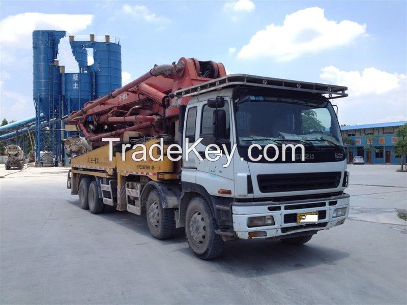 used concrete pump ISUZU