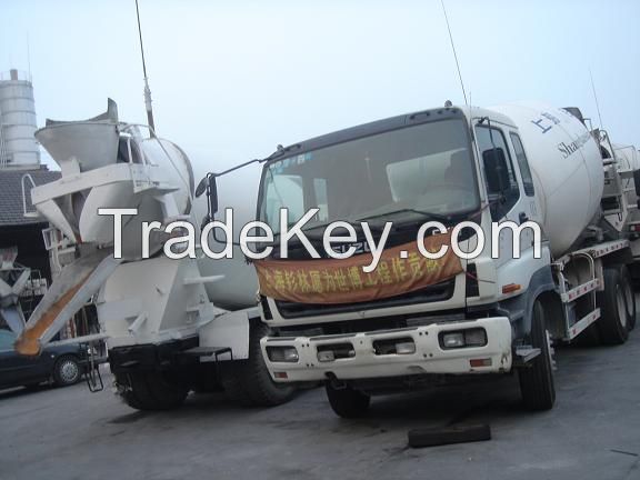 used concrete mixer ISUZU