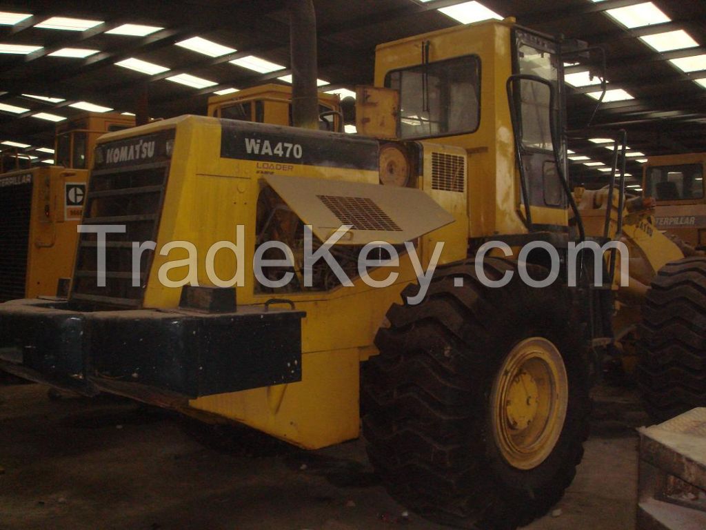 used loader Komatsu470-3