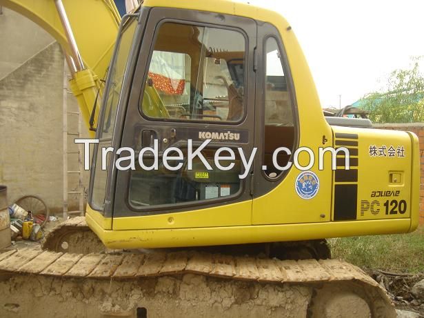 used excavator kpmatsu pc120-6