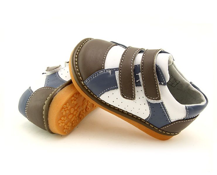 Freycoo Baby Boys Spring&amp;Autumn Fashion Squeaky Shoes 6159