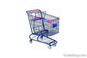 American style supermarket shopping trolley