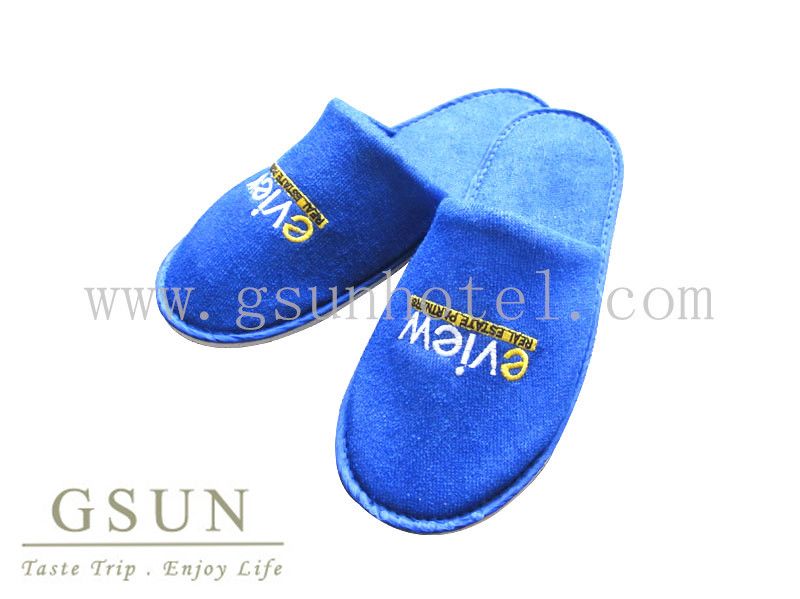 Hotel terry waffle  velour Slippers  disposable slippers cheap slippers