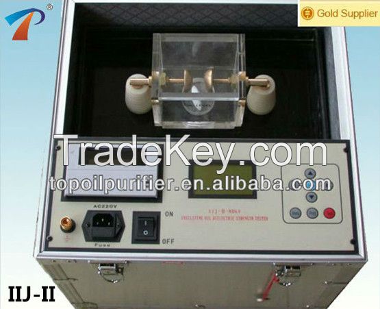 Series IIJ-II-80 Fully automatic insulation oil measuring device 80kv, with IEC 165 requirement,LCD displyer