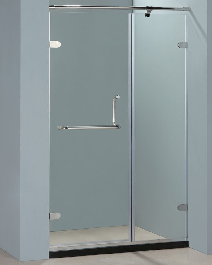 Glass shower doors Hinge shower doors for bathroom design