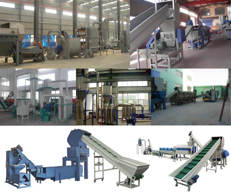 PE/PP film recycling machinery