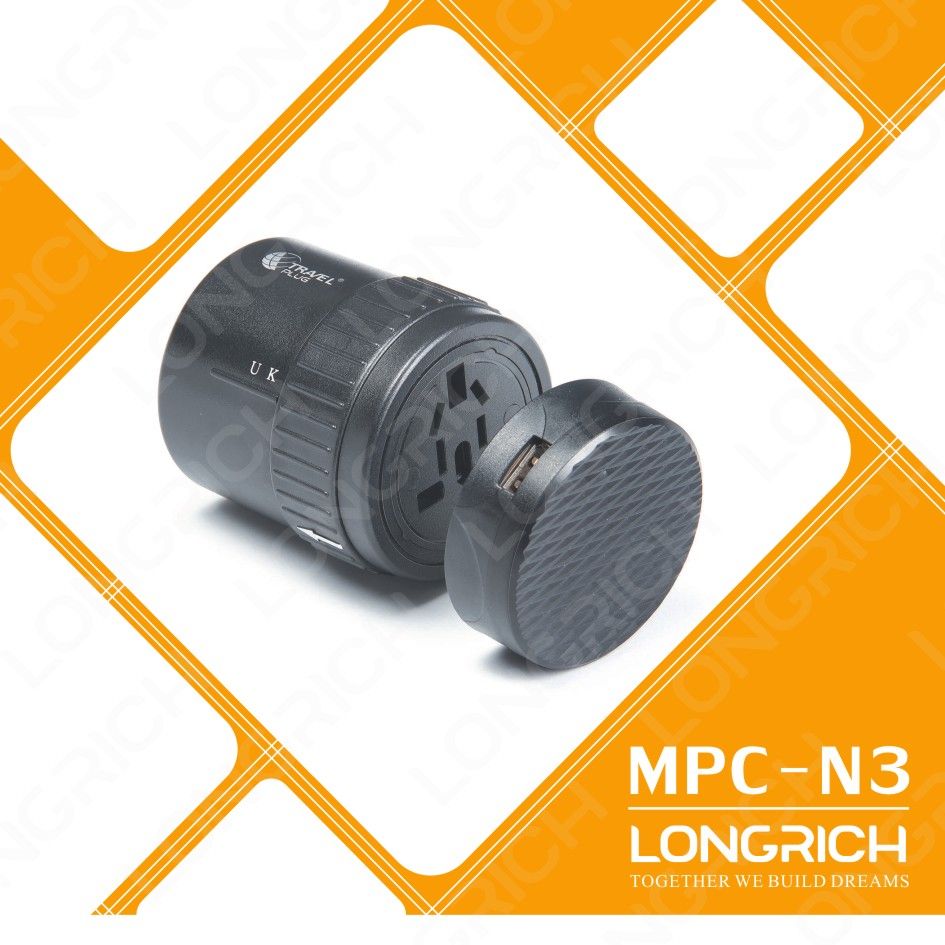 2014 LONGRICH OEM/ODM usb travel adapter plug for gifts