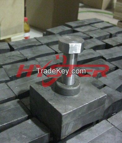 sugar mill white iron shredder hammer tips weldabili