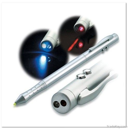 4 in 1 laser pointer with laser, BP, PDA, LED