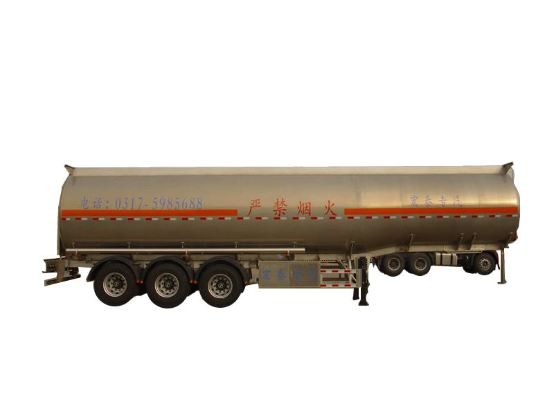 Aluminum tanker for oil