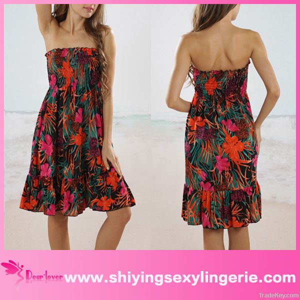 hot sale Strapless beach dresses wholesale