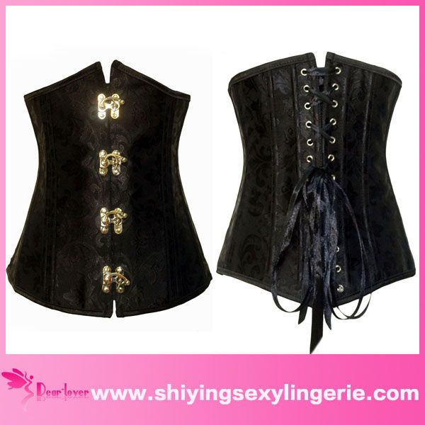 wholesale balck sexy corset normal women lingerie