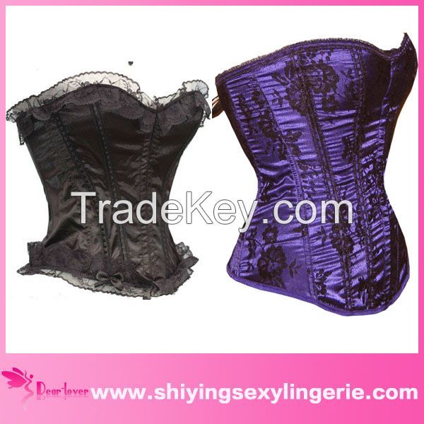 wholesale black open hot sex women photo corset dress