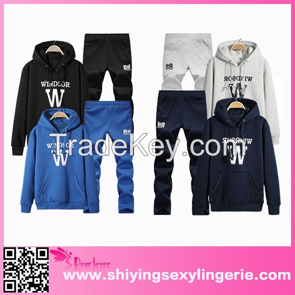 wholesale fashion cheap men's Sportswear hoodies and pant
