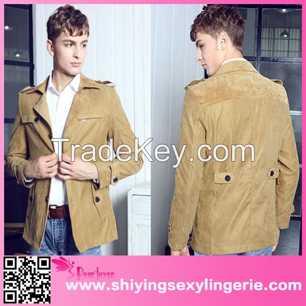 wholesale British Style Wind Coat leather jacket price