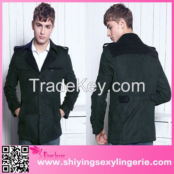wholesale British Style Wind Coat leather jacket price
