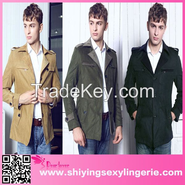 wholesale British Style Wind Coat leather jacket price