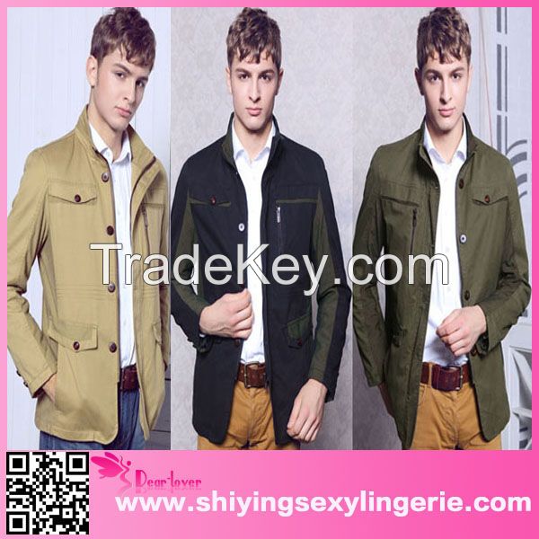 wholesale leather Wind Proof Cotton jacket men