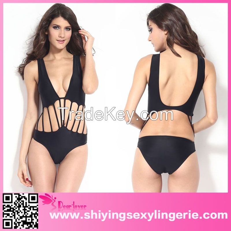 wholesale sexy Hollow-out One-piece swimwear uk