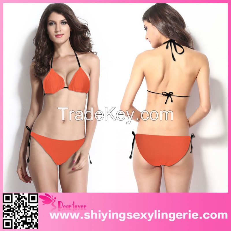 Sexy brand triangle Top String Ties swimwear