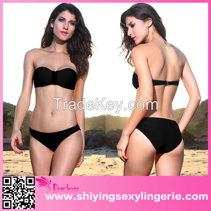 Strapless Top bikini swimwear bikini for mature women