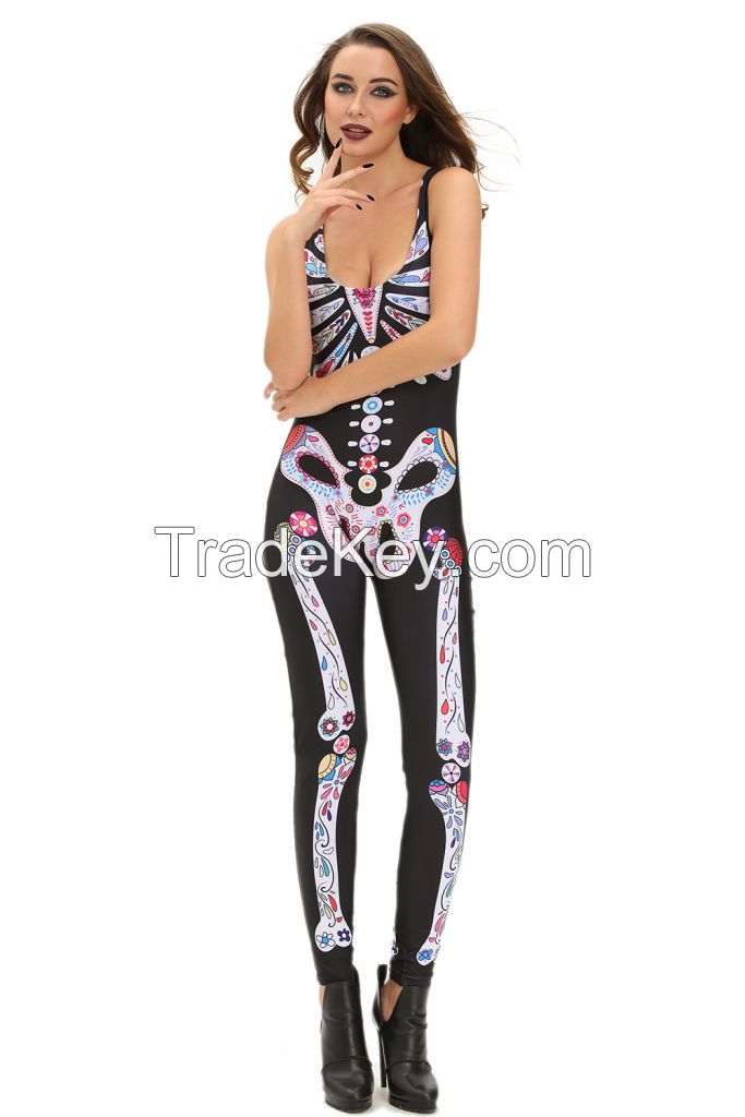 2016 new arrival Adult Womens Catsuit halloween costume