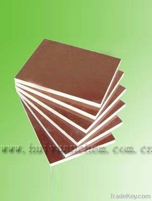 Coated waterproof construction template