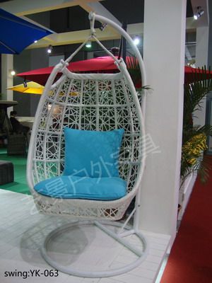 outdoor rattan furniture patio swing YK-063