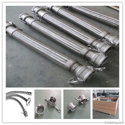 304 stainless steel flexbile metal hose/pipe/tube