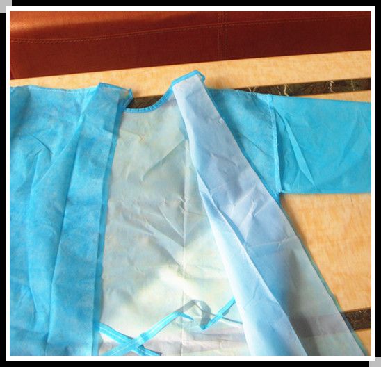 15g polypropylene laminated waterproof nonwoven surgical gown