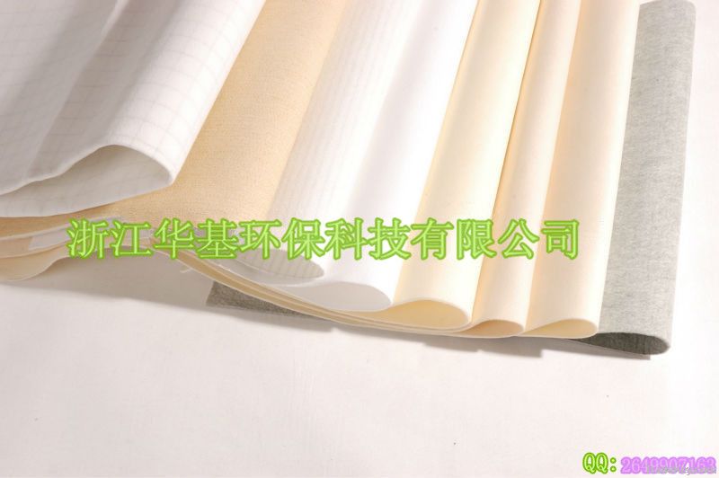 Acrylic nonwoven fabric for dust collector bag