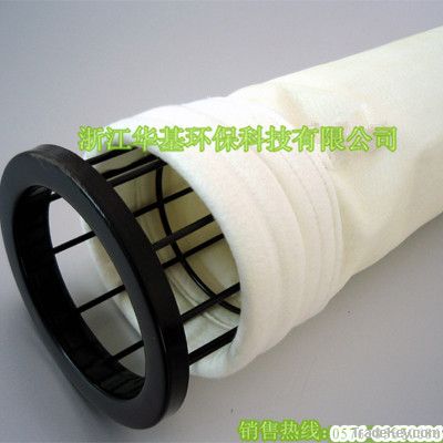 Acrylic nonwoven fabric for dust collector bag