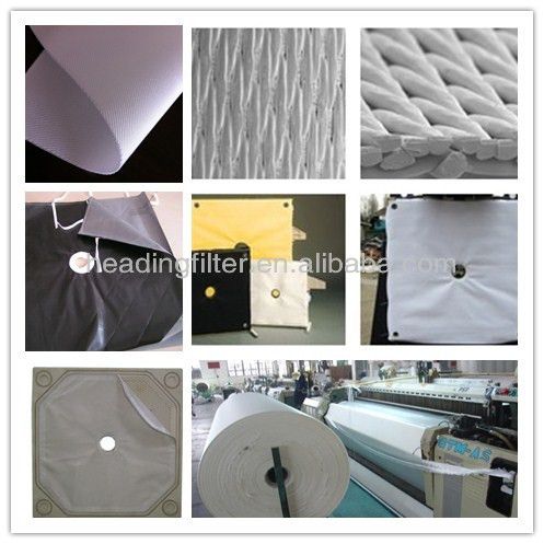 Woven Polypropylene / PE /PA Filter Press Filter Cloth