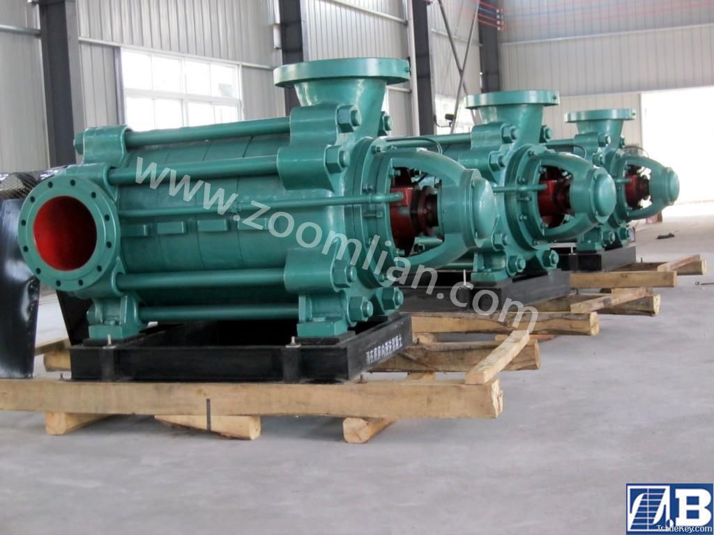 MD gold mining water pump/mining dewatering pump/multistage pump