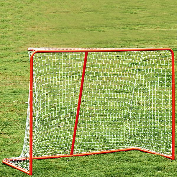 hockey goal metal, plastic, aluminum with full size